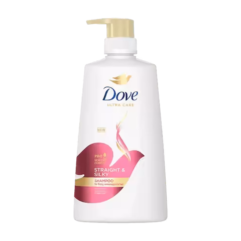 Dove Straight & Silky Shampoo 680ml