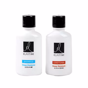 Elastine Deep Moisture Shampoo + Conditioner Set | Korean Hair Care
