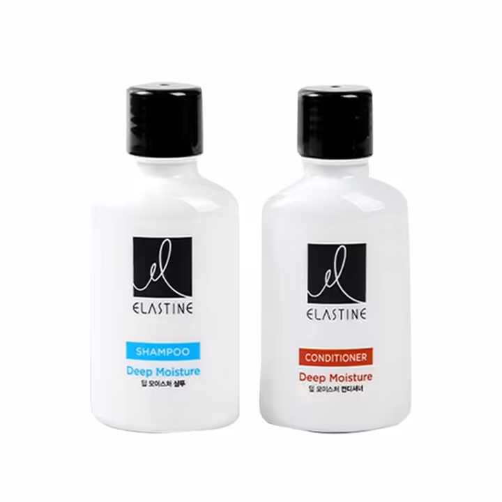 Elastine Deep Moisture Shampoo + Conditioner Set | Korean Hair Care