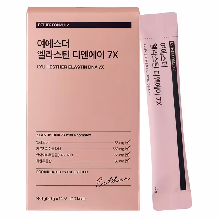 ESTHER FORMULA Elastin DNA 7X Jelly 280g (20g x 14 packets)