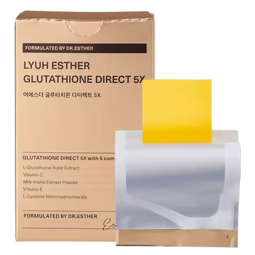 ESTHER FORMULA Glutathione Direct 5X 9.75g (325mg x 30 sheets)