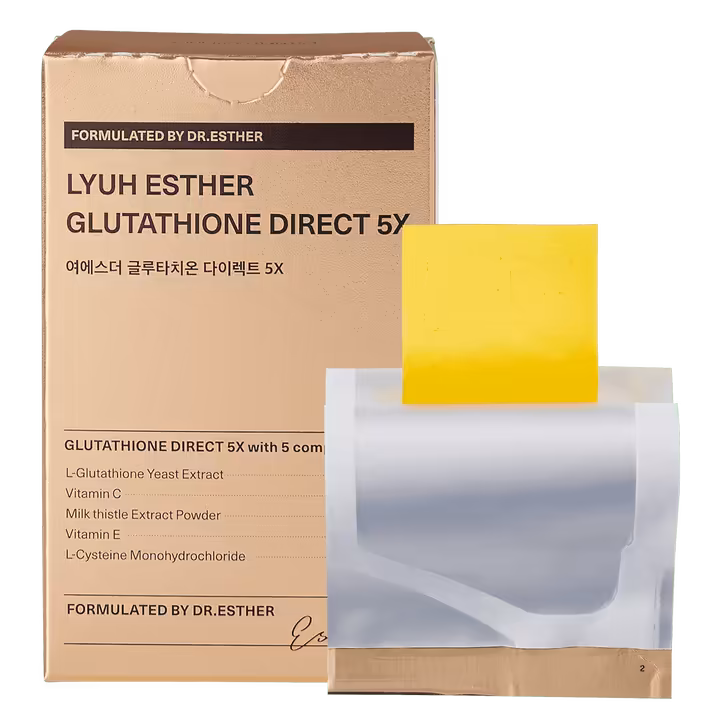 ESTHER FORMULA Glutathione Direct 5X 9.75g (325mg x 30 sheets)