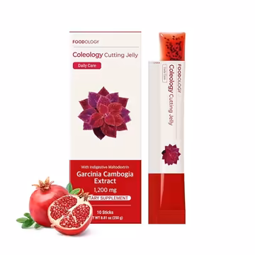 FOODOLOGY Coleology Cutting Jelly 25g x 10 Sticks – Korean Diet Jelly