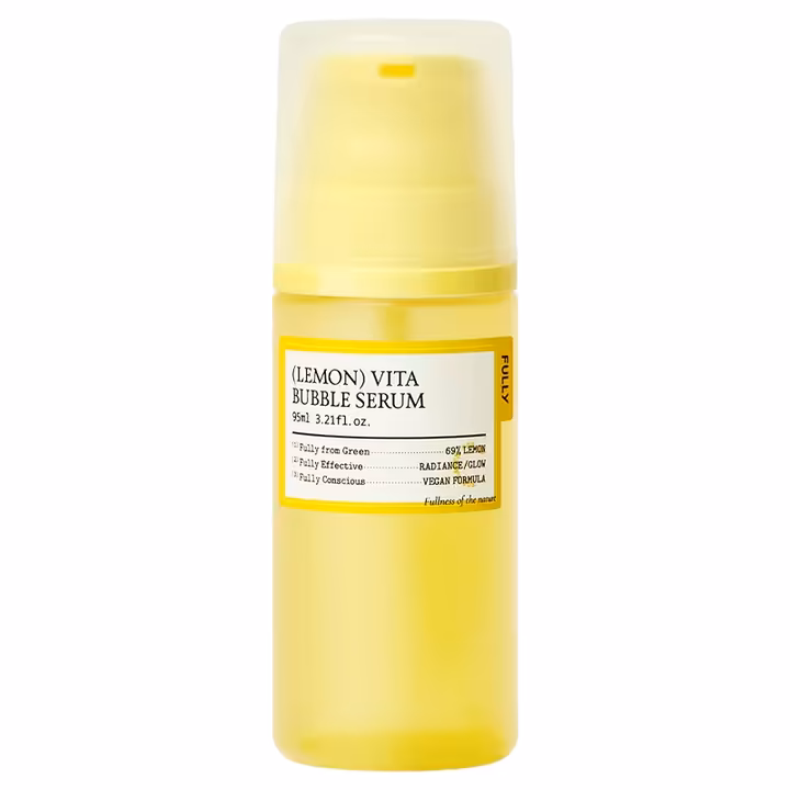Fully Lemon Vita Bubble Serum 95ml – Brightening & Hydrating Vitamin C Face Serum
