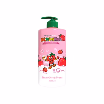 Funny Pia Kids Shampoo & Body Wash Strawberry 1000ml | Kids Wash