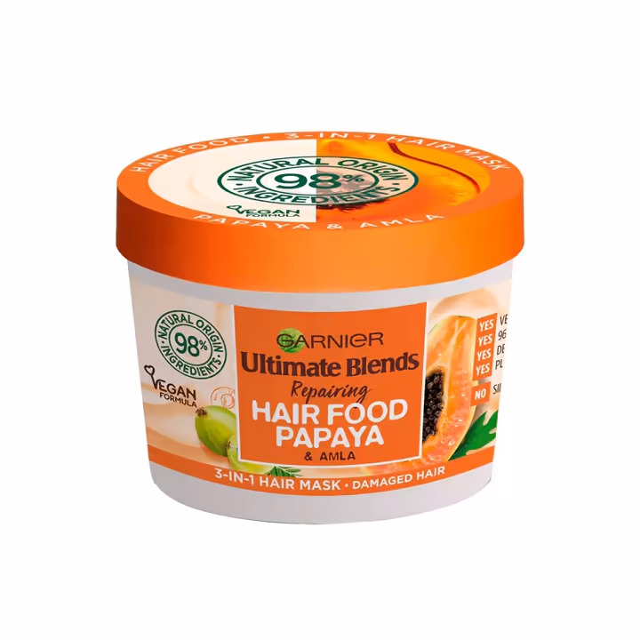 Garnier Papaya Hair Food 3-in-1 Hair Treatment Mask 400ml