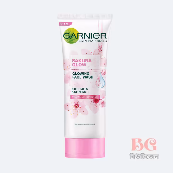 Garnier Sakura Glow Glowing Face Wash 100ml