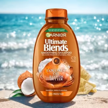 Garnier Ultimate Blends Coconut Oil & Cocoa Butter Shampoo 400ml