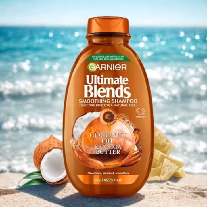 Garnier Ultimate Blends Coconut Oil & Cocoa Butter Shampoo 400ml