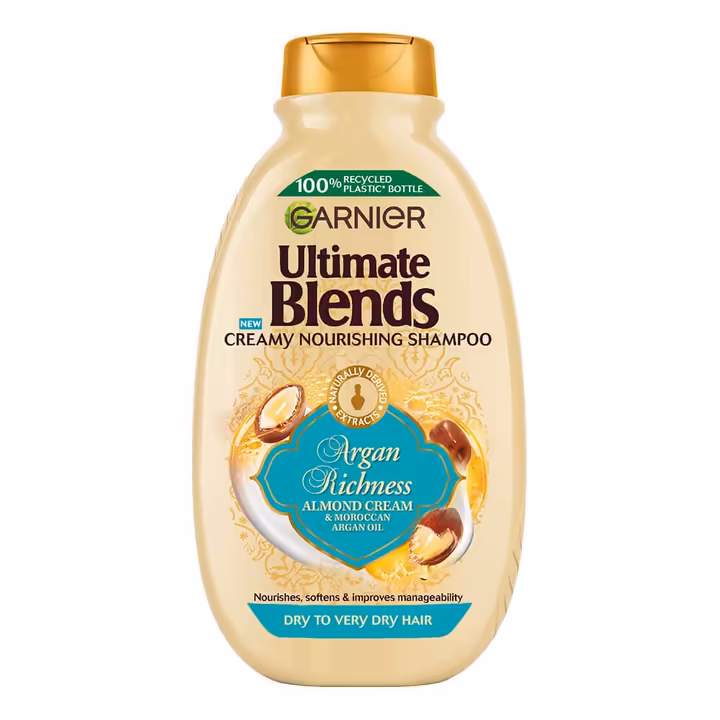 Garnier Ultimate Blends Creamy Nourishing Shampoo Argan Richness (400ml)