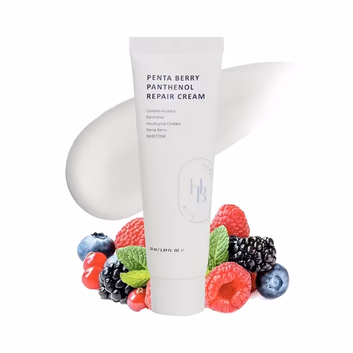 Heveblue Pentaberry Panthenol Repair Cream 50ml – Hydrating & Skin Repair