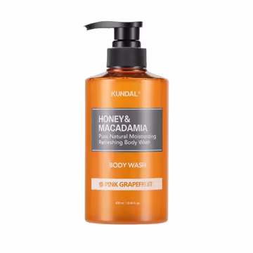 Honey & Macadamia Body Wash (Pink Grapefruit)-500ml