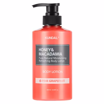 Honey & Macadamia Pure Body Lotion Pink Grapefruit – Deep Moisturizing Body Lotion 500ml