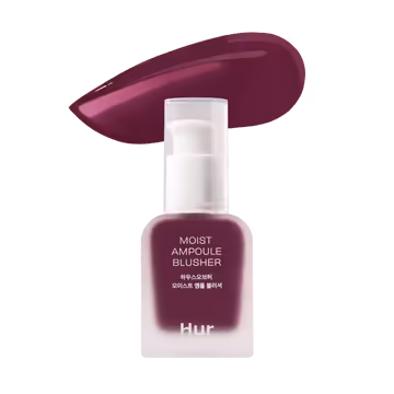 House of Hur Moist Ampoule Blusher 08 Berry Purple – Hydrating Liquid Blush 20ml | K-Beauty Dewy Cheeks