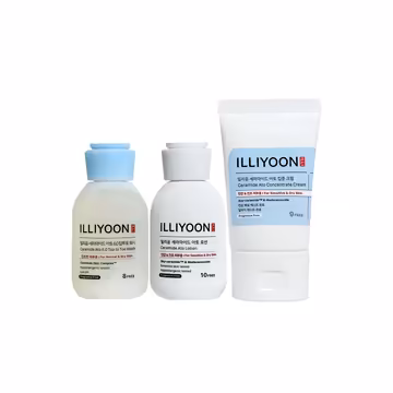 ILLIYOON Ceramide Ato Trial Kit 130ml – Gentle Hydrating Skincare for Sensitive Skin