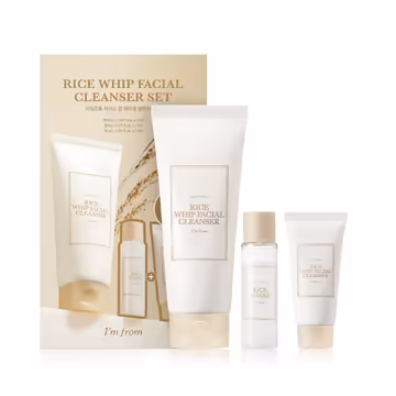 I’m From Rice Whip Facial Cleanser Set (3PCS) – Brightening Foam Cleanser