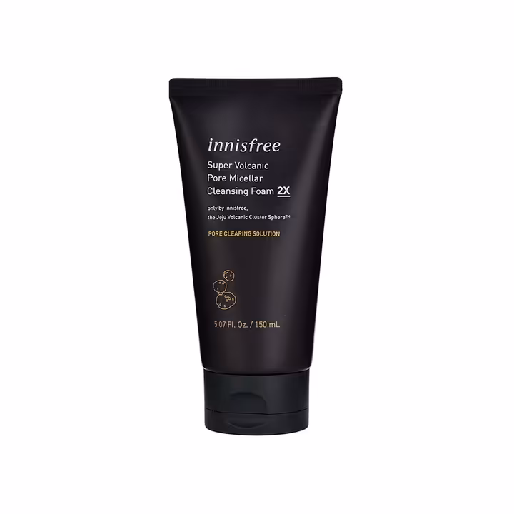 Innisfree Super Volcanic Pore Micellar Cleansing Foam 2x 150ml