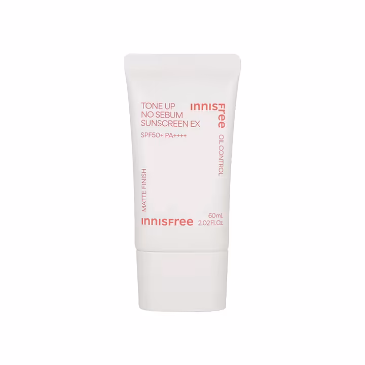 Innisfree Tone Up No Sebum Sunscreen EX SPF50+ 60ml