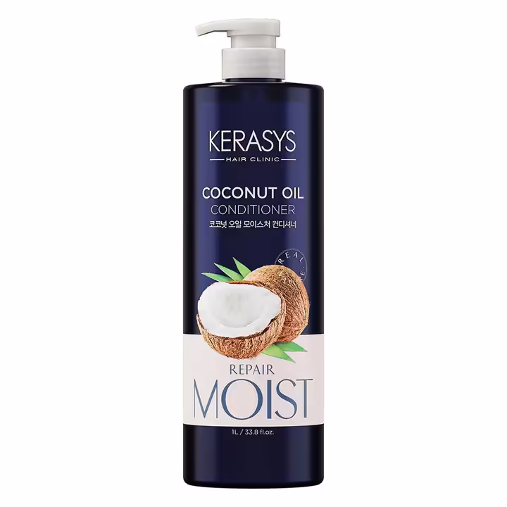 Kerasys Coconut Oil Conditioner 1000ml | Deep Moisturizing Hair Conditioner