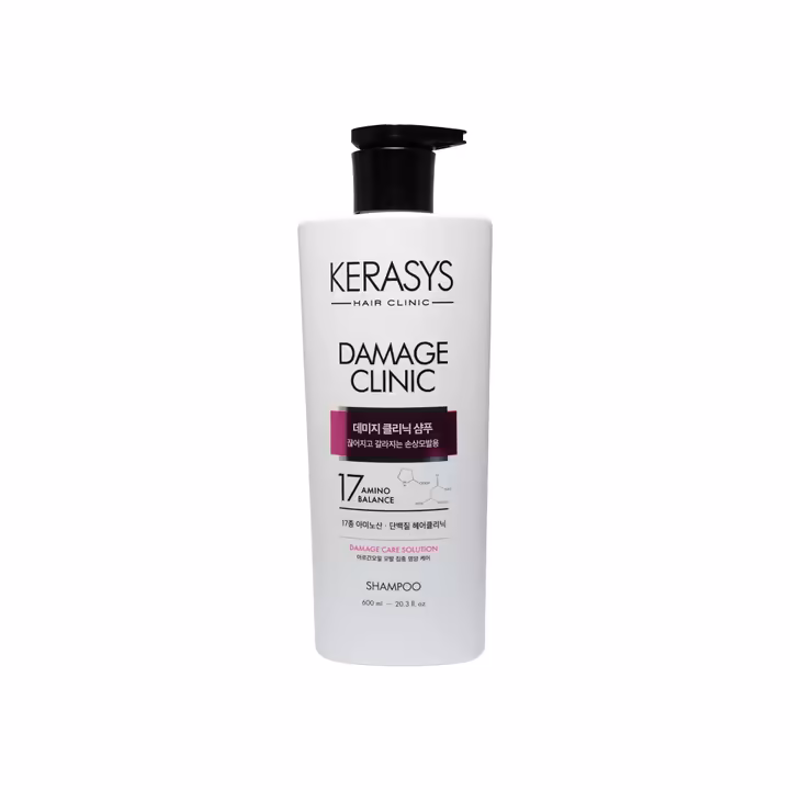 Kerasys Damage Clinic Protein Shampoo 600ml | Hair Repair Shampoo