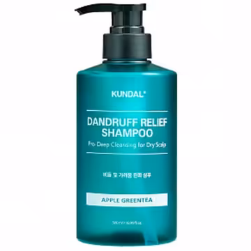 Kundal Dandruff Relief Shampoo Apple Green Tea 500ml | Anti-Dandruff Care