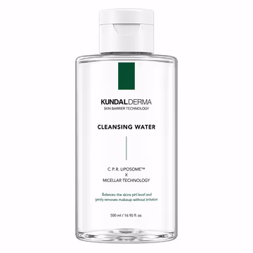 KUNDAL Derma Skin Barrier Cleansing Water 500ml | Gentle Micellar Cleanser