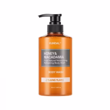 KUNDAL Honey & Macadamia Pure Body Wash Ylang Ylang 500ml