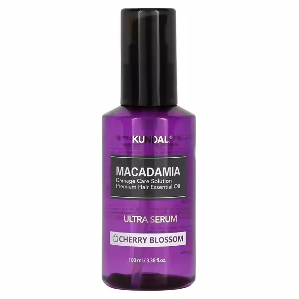 Kundal Macadamia Ultra Hair Serum Cherry Blossom- 100ml