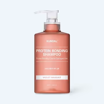 Kundal Protein Bonding Shampoo Violet Muguet 500ml – Strengthening & Repair Shampoo for Damaged Hair