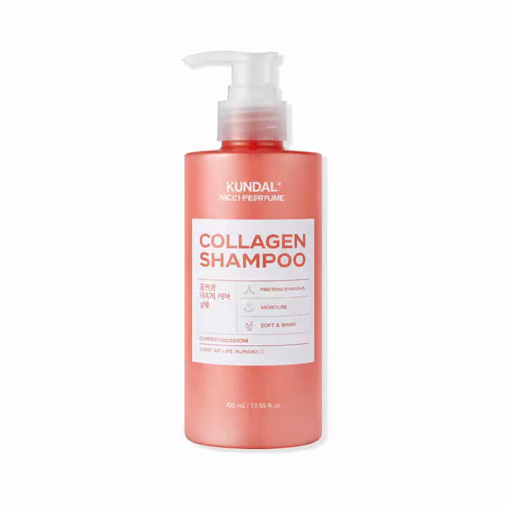 Kundal Rich Perfume Collagen Shampoo Cherry Blossom 400ml – Nourishing & Strengthening Care