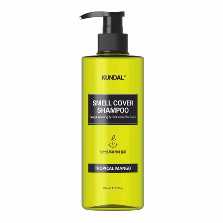 Kundal Smell Cover Shampoo Tropical Mango 400ml – Refreshing & Fruity Hair Care for Daily Use