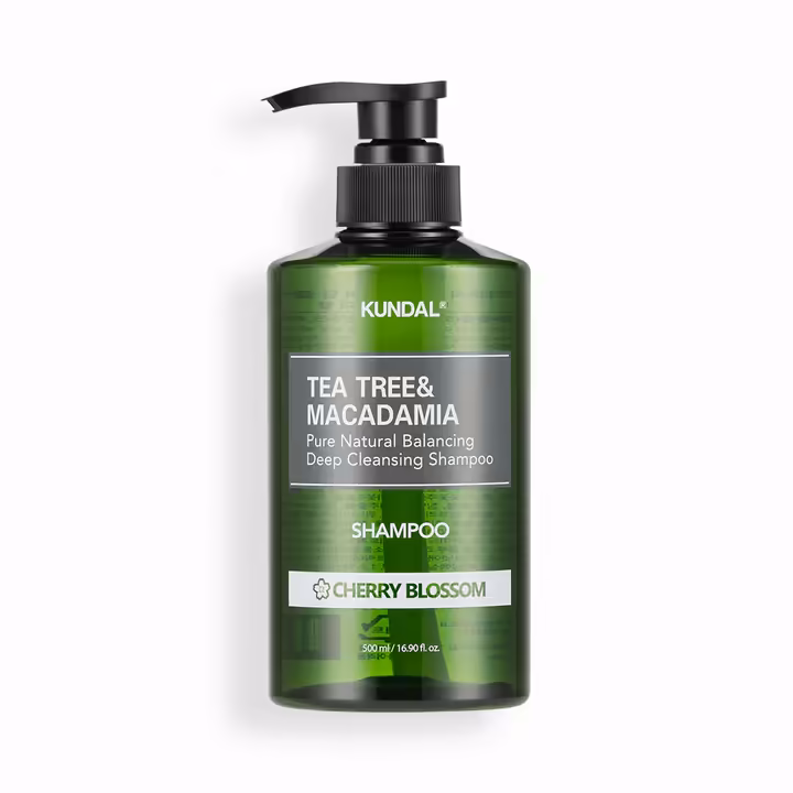 Kundal Tea Tree & Macadamia Shampoo Cherry Blossom 1058ml – Cleansing & Nourishing