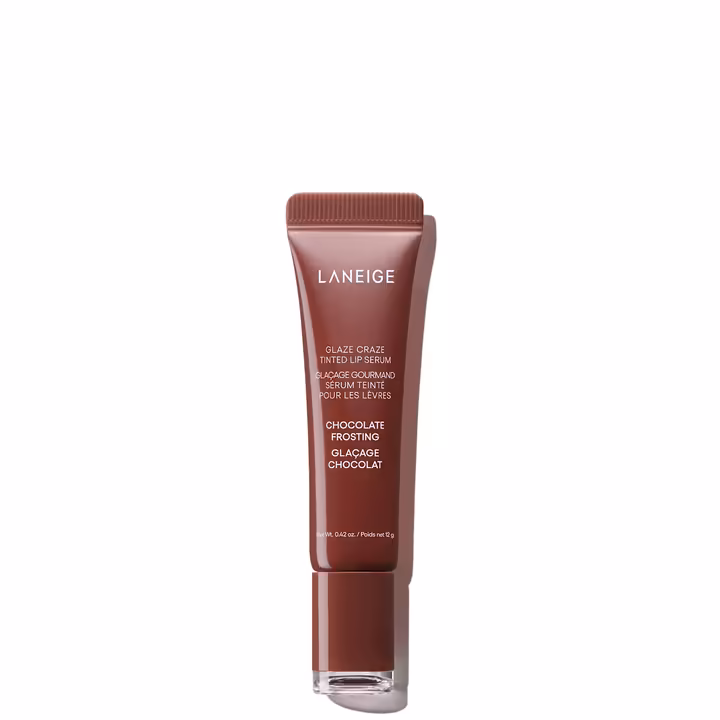 LANEIGE Glaze Craze Tinted Lip Serum 12g – Maple Glaze | Hydrating Gloss & Sheer Color