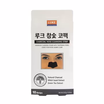 LUKE Charcoal Nose Cleansing Strip (0.67g) | Deep Pore Detox
