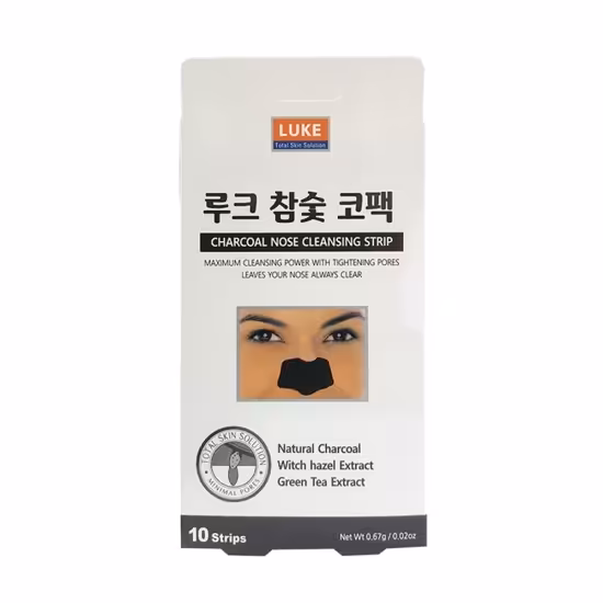 LUKE Charcoal Nose Cleansing Strip (0.67g) | Deep Pore Detox