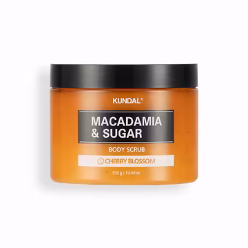 Macadamia & Sugar Body Scrub Cherry Blossom – Exfoliating & Nourishing Body Scrub 550ml