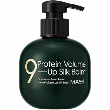 MASIL 9 Protein Volume Up Silk Balm 180ml | Lightweight Volumizing Care