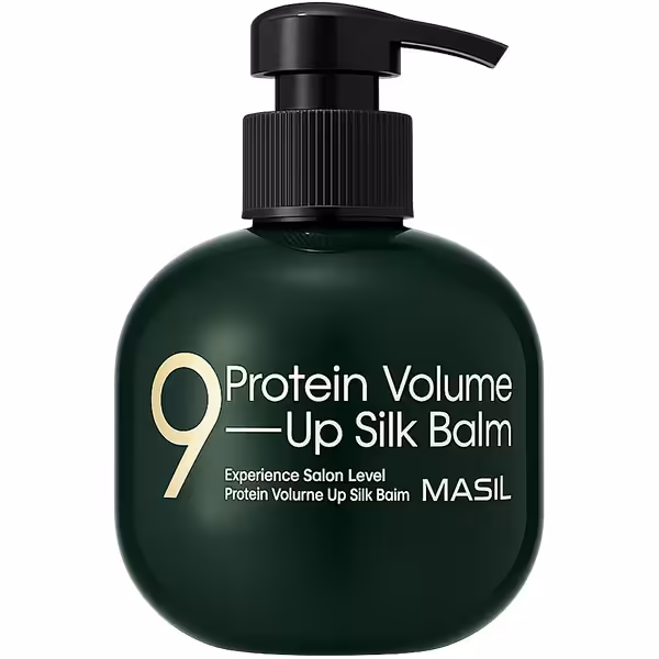 MASIL 9 Protein Volume Up Silk Balm 180ml | Lightweight Volumizing Care