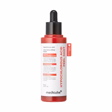 MEDICUBE Hypochlorous Acid Rice Peel Shot 80ml – Gentle Exfoliating Peel