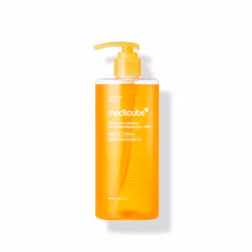 MEDICUBE Kojic Acid Turmeric Brightening Body Wash 400ml – Even Tone & Radiant Skin