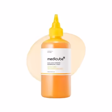 Medicube Kojic Acid Turmeric Resurfacing Toner 250ml | Brightening & Exfoliating Toner for Even Skin Tone