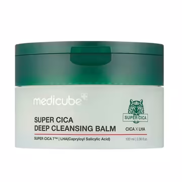 MEDICUBE Super Cica Deep Cleansing Balm 100ml – Gentle Makeup Remover & Pore Cleanser