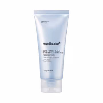 MEDICUBE Zero Pore SA Clear Capsule Cleansing Foam (120g)