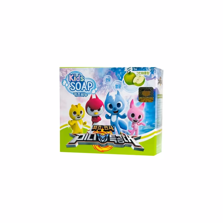 Mini Force Kids Soap 80g | Gentle Moisturizing Bath Soap for Children