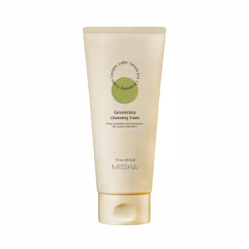 Missha Creamy Latte Green Tea Cleansing Foam 172ml