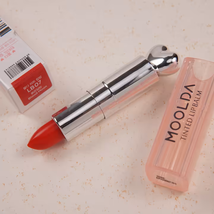 MOOLDA Tinted Lip Balm LB07 – Blood Moon | 3g Hydrating Tinted Lip Care