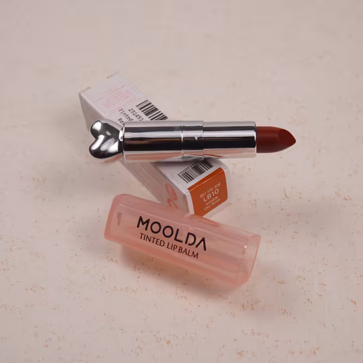 MOOLDA Tinted Lip Balm LB10 – Dry Rose | 3g Hydrating Tinted Lip Care