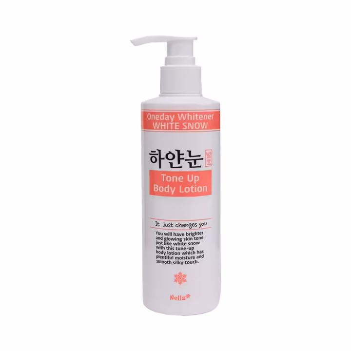 Nella Oneday Whitener White Snow Tone Up Body Lotion 250ml