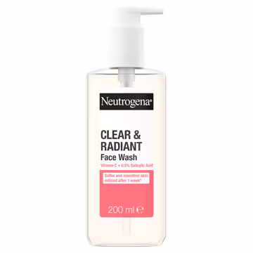 Neutrogena Clear & Radiant Facial Wash for Normal Skin 200ml