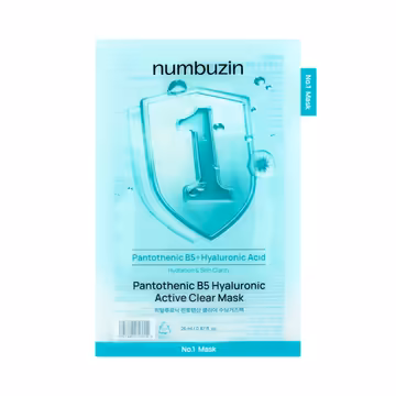 NUMBUZIN No.1 Pantothenic B5 Hyaluronic Active Clear Mask (26ml * 5ea) Set